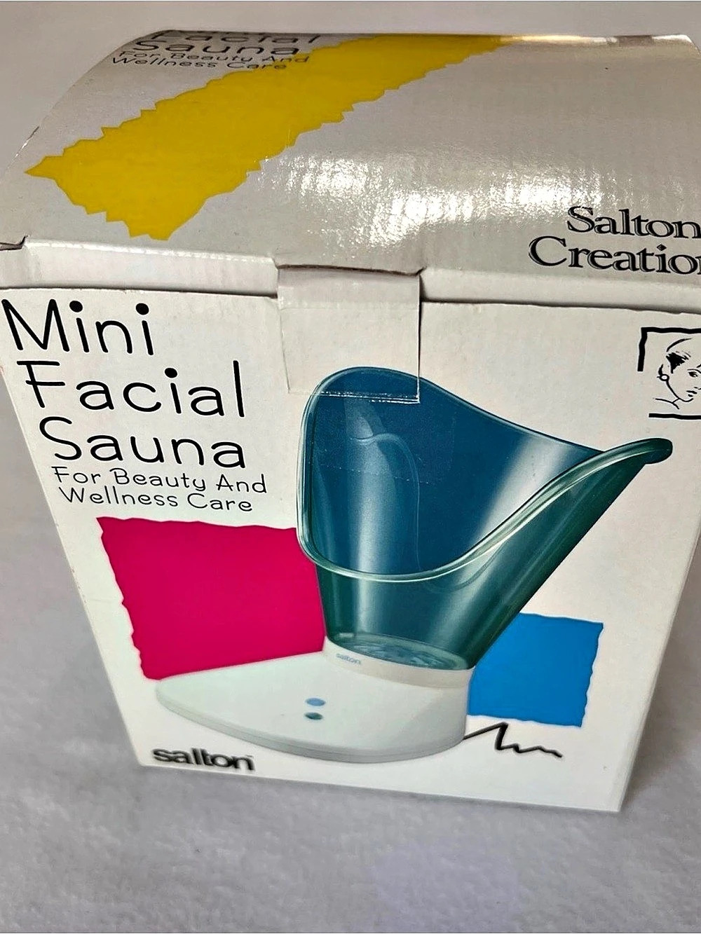 Salton Mini Facial Sauna Facial Steamer NWT